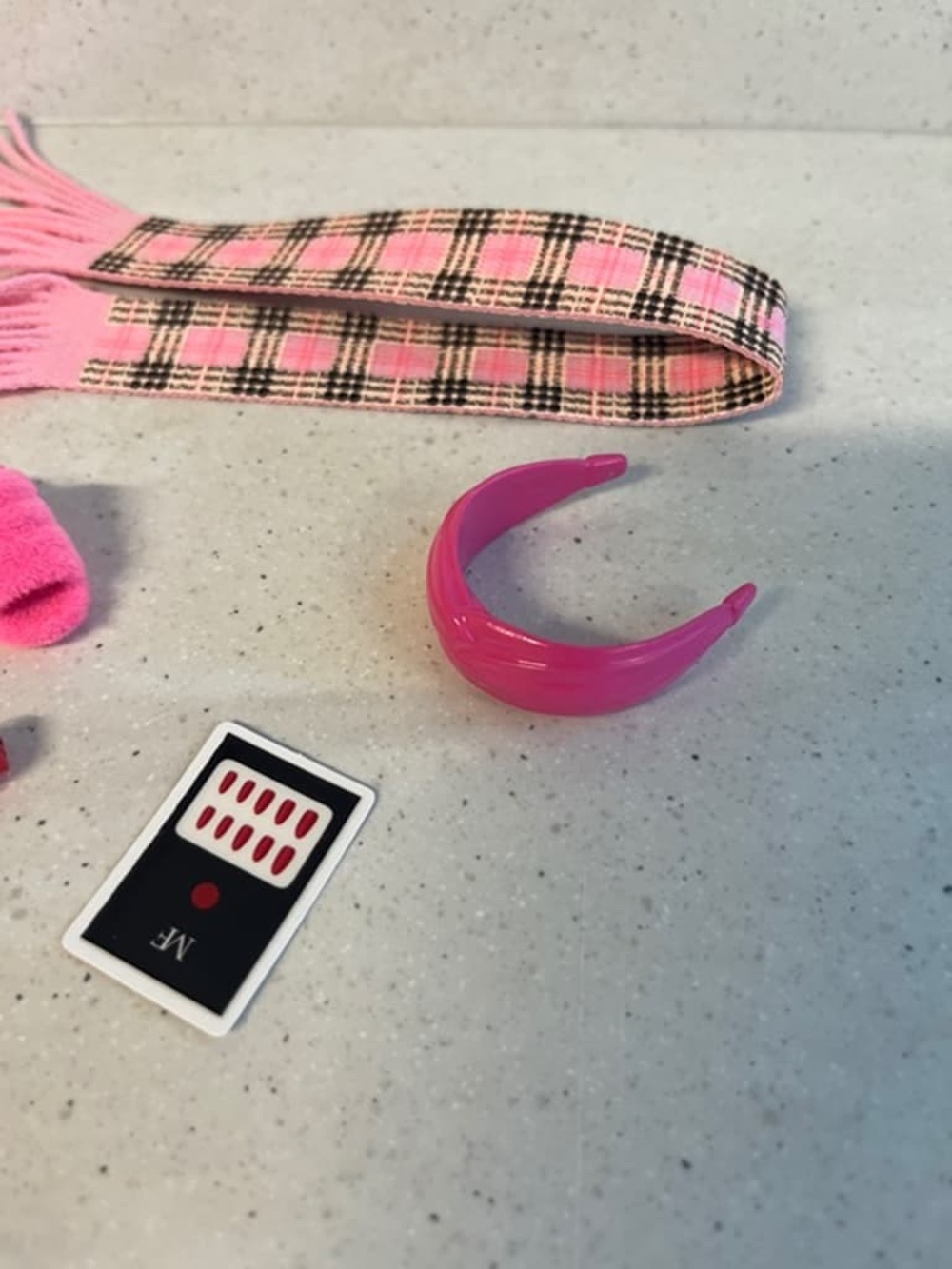 Pink Kids Plastic Headband - Stylish Hair Accessory